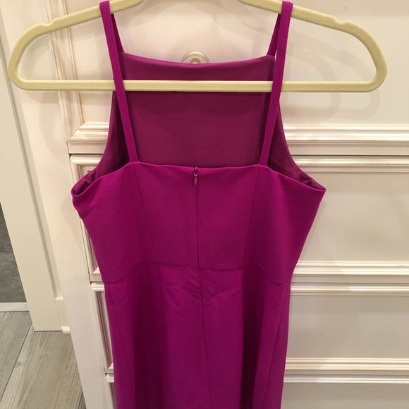 French Connection Dark Fuchsia Dress - Picture 3 of 4